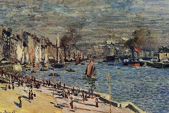 View of the Old Outer Harbor at Le Havre