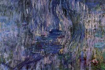 Water Lilies, Reflection of a Weeping Willows