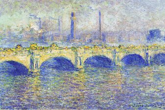 Waterloo Bridge, Effect of the Sun