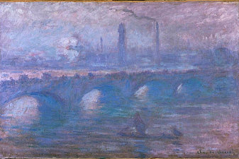 Waterloo Bridge, Misty Morning