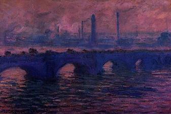 Waterloo Bridge, Overcast Weather