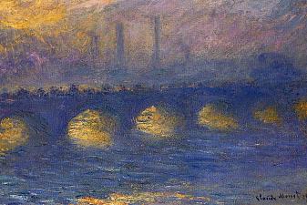 Waterloo Bridge, Overcast Weather