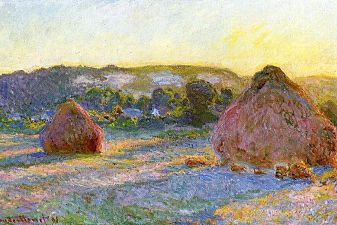 Stacks of Wheat (End of Summer)