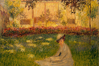 Woman in a Garden