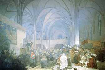 Master Jan Hus Preaching at the Bethlehem Chapel