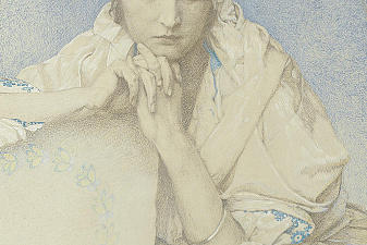 Portrait of Jaroslava Jarca Daughter of the Artist