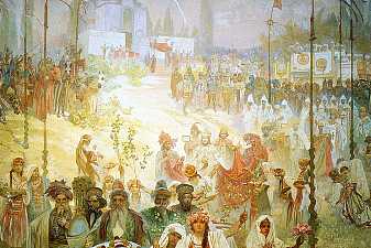 The Coronation of the Serbian Tsar Stepan Dusan as East Roman Emperor
