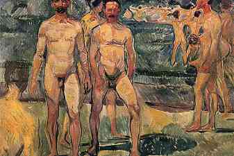 Bathing Men