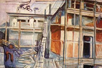 Building the Winter Studio. Ekely