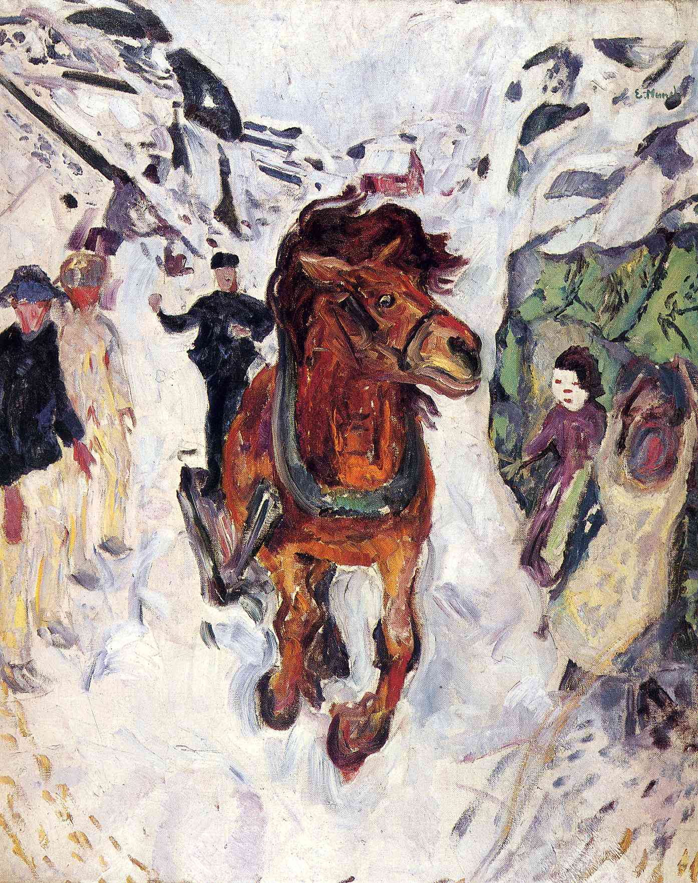 Galloping horse 