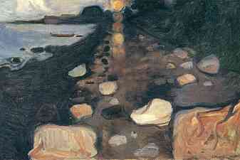 Moonlight on the Shore