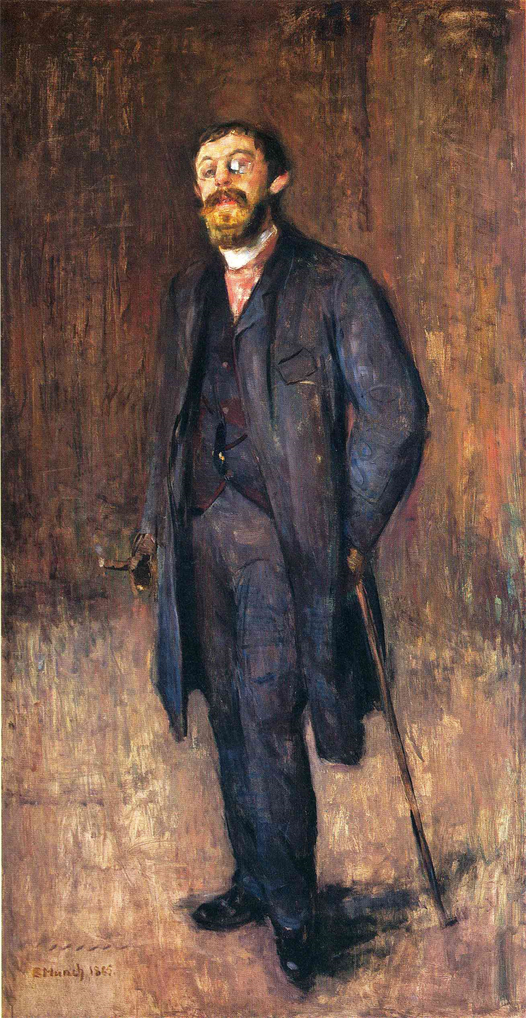 Portrait of the Painter Jensen Hjell 