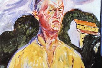 Self-Portrait at Ekely