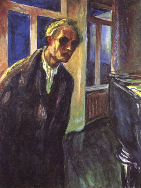 Self-portrait. The night wanderer 