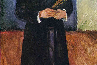 Self-Portrait with Brushes