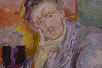 Self-Portrait with Hand under Cheek