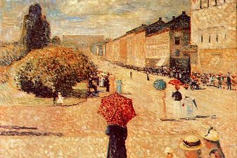 Spring Day on Karl Johan Street