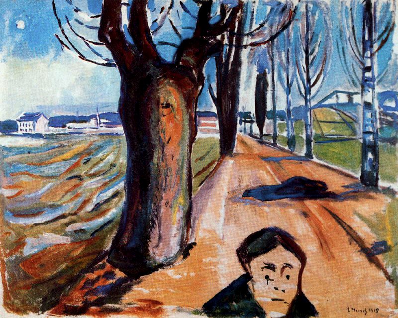The Murderer in the Lane 