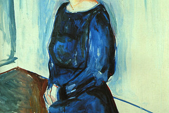 Woman in Blue (Frau Barth)