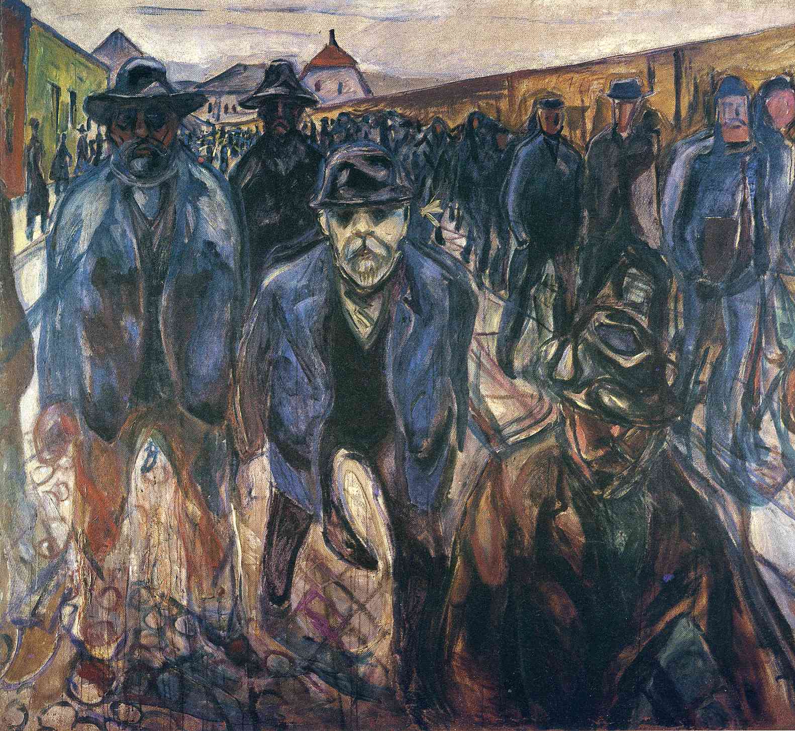 Workers on Their Way Home 