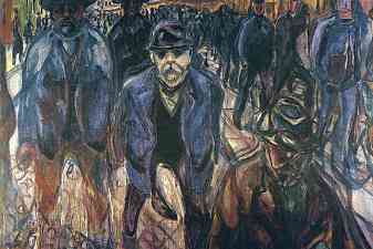 Workers on Their Way Home