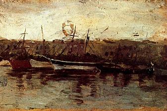 Alicante, view of boats