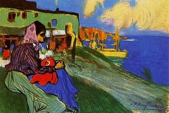 Gypsy in front of Musca