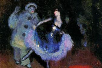 Pierrot and Colombina