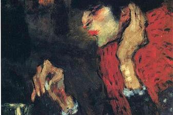 The absinthe drinker