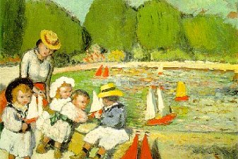 The pool of Tuileries