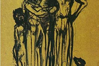 Group of poor people