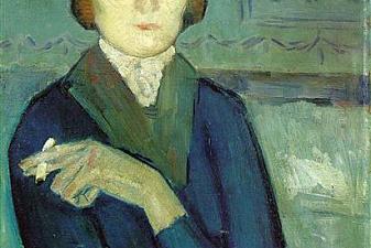 Woman with cigarette