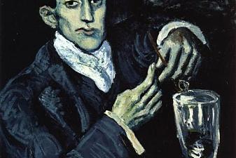 The Absinthe Drinker (Portrait of Angel Fernandez de Soto)