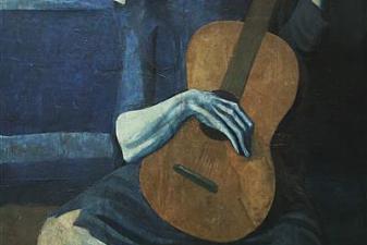 The old blind guitarist
