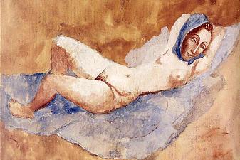 Reclining Nude (Fernande)