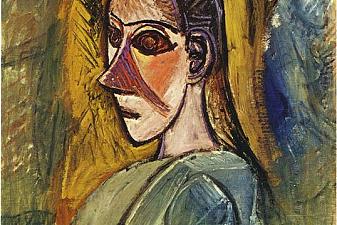 Bust of young woman from Avignon