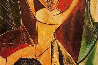 Nude with raised arms (The Avignon dancer)