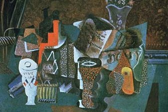 Bottle of black rum (Vive la France)