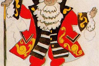 Costume design for ballet &amp;quot;Tricorne&amp;quot;