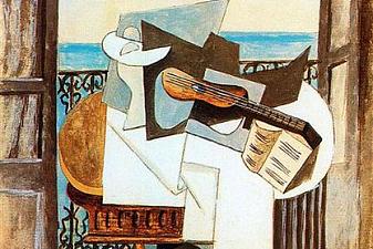 Table in front of window