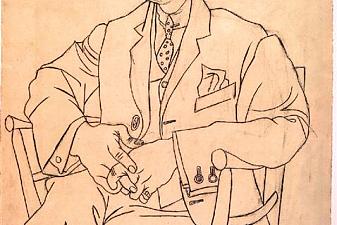 Portrait of Igor Stravinsky