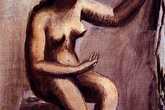 Seated woman