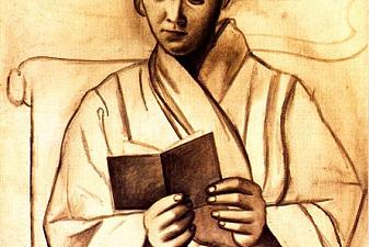 Woman reading (Olga)