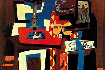 Musicians with masks