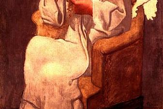 Woman reading (Olga)