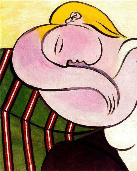 Woman with yellow hair 