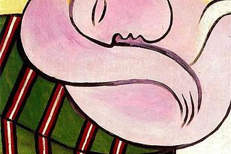 Woman with yellow hair