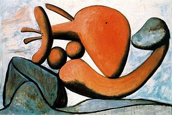 Young girl throwing a rock