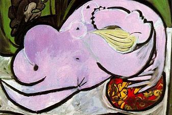 Female nude in the garden