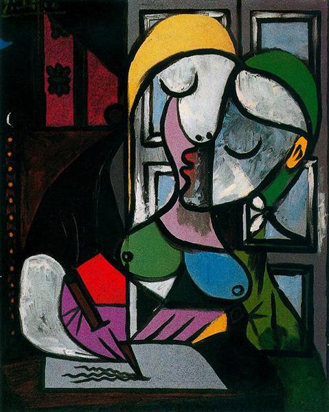 Woman writing 